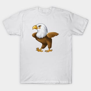 Cute Bald Eagle Drawing T-Shirt